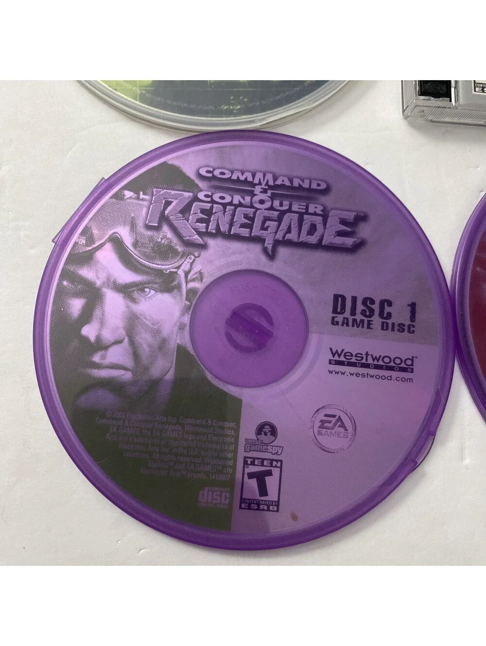Command & Conquer PC Lot of 5 Disc,tiberian sun,renegade,firestorm